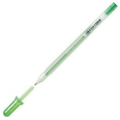 Ручка гелевая Sakura Metallic, Зеленый изумрудный