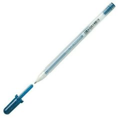 Ручка гелевая Sakura Metallic, Сине-черный