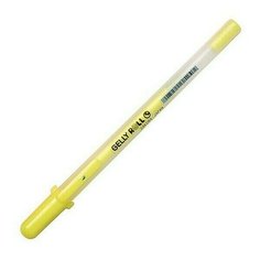 Ручка гелевая Sakura Moonlight, флуоресцентный желтый