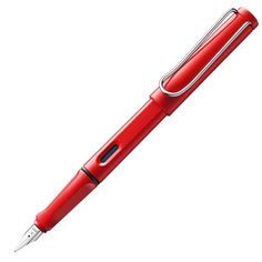 Ручка перьевая &quot;016 Safari&quot; F, 0,5 мм, красная Lamy