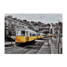 Мозаика алмазная КОКОС Yellow, холст на подрамнике, 40 х 50 см