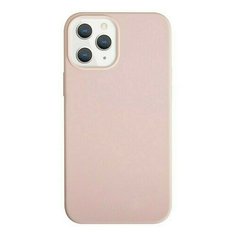 Чехол для iPhone 12 Pro Max Uniq &quot;Lino Anti-microbial&quot; розовый