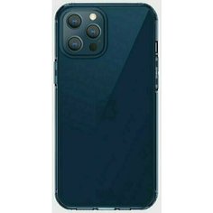 Чехол Uniq для Iphone 12 Pro Max Air Fender Anti-microbial, синий