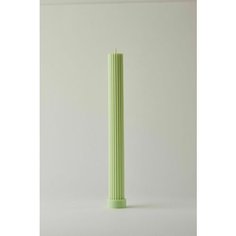 Свеча столбовая, 27 см, зеленая Gori