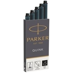 Картридж с чернилами &quot;Quink&quot; для перьевой ручки черный Parker
