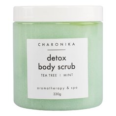 Скраб соляной Charonika &quot;Detox body scrub (tea tree/mint)&quot;, 250 мл