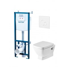 Инсталляция Santek, Нео, 4 в 1, с унитазом, 1WH302463