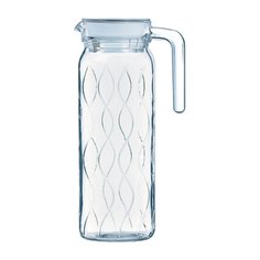 Кувшин стекло, 1 л, с крышкой, Luminarc, Dona Wave, Q4010