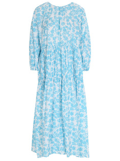 Платье хлопковое с принтом Anneclaire