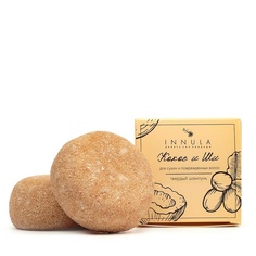 Твердый шампунь "Кокос и Масло Ши" для сухих и ломких волос 50 МЛ Innula