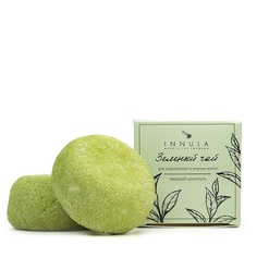 Твердый шампунь "Зеленый чай" для нормальных волос 50 МЛ Innula