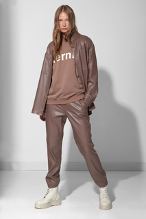 Рубашка из экокожи VASSA&Co