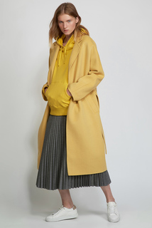 Пальто халатного типа с поясом VASSA&Co