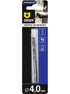 Сверло Graff по металлу 4.0mm 724075
