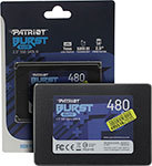 Накопитель SSD Patriot Memory 2.5" Burst Elite 480 Гб SATA III PBE480GS25SSDR Патриот