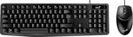 Комплект проводной Genius Smart КМ-170 клавиатура мышь черный