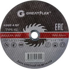 Отрезной диск по металлу Greatflex