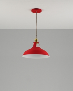 Подвесной светильник marta (moderli) красный 31x16x31 см.