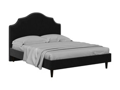 Кровать queen ii victoria l (ogogo) черный 170x130x216 см.