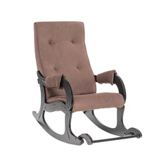 Кресло-качалка модель 707 (комфорт) коричневый 56x100x73 см.