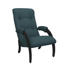 Кресло для отдыха модель 61 (комфорт) синий 58x98x92 см.