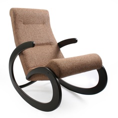 Кресло-качалка модель 1 (комфорт) коричневый 56x108x95 см.