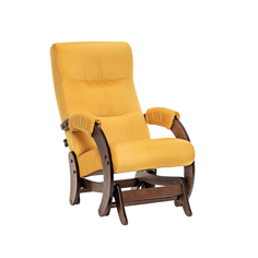 Кресло-глайдер фрейм (комфорт) желтый 55x100x88 см.