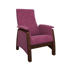 Кресло-глайдер модель balance 1 (комфорт) фиолетовый 74x105x83 см.