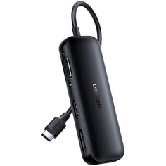 USB-разветвитель Ugreen Hub 3 In 1 USB Type-C, чёрный (60568)