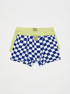 Набор из 2 трусов-боксеров для мальчиков (принт, 146-152) Sela