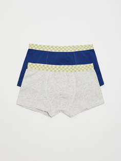 Набор из 2 трусов-боксеров для мальчиков (принт, 122-128) Sela