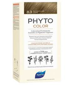 Краска для волос Phytosolba Phyto Color Светлый золотистый блонд 8.3