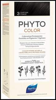 Краска для волос Phytosolba Phyto Color Темный шатен 3 50/50/12