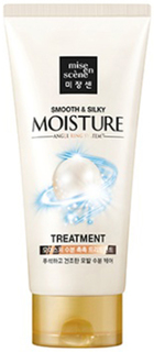 Маска для придания блеска Mise En Scene Pearl Smooth & Silky Moisture Treatment