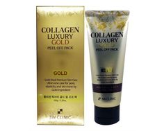Маска-пленка для лица 3W Clinic Collage n& Luxury Gold Peel Off Pack, 100 гр