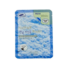 Тканевая маска для лица с ниацинамидом Fresh White Mask Sheet 3W Clinic