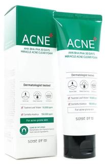 Пенка для умывания SOME BY MI AHA.BHA.PHA 30 Days Miracle Foam 100 мл