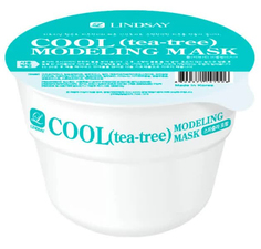Альгинатная маска с маслом чайного дерева Cool (Tea-tree) Modeling Mask Cup Pack Lindsay