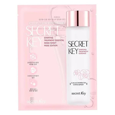 Маска для лица антивозрастная Starting Treatment Essential Mask Sheet Rose Edition Secret Key