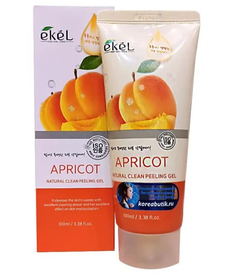 EKEL Пилинг-скатка с экстрактом абрикоса Natural Clean Peeling Gel Apricot, 100мл