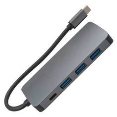 Адаптер Barn&Hollis Multiport Adapter USB Type-C 8 in 1 для MacBook Grey УТ000027055