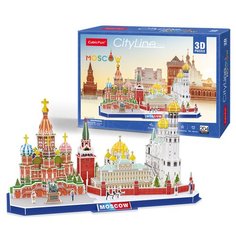 3D-пазл CubicFun Москва CityLine, 204 детали