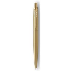 Ручка шариковая Parker Jotter Monochrome XL SE20, M, золотистый корпус, синие чернила, в подарочной коробке