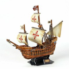 3D-пазл CubicFun Корабль Корабль Санта-Мария, 113 детали