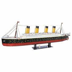 3D-пазл CubicFun Титаник с LED-подсветкой, 266 деталей