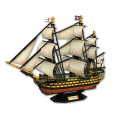 3D-пазл CubicFun Корабль Виктория, 189 деталей