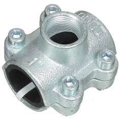 Седелка-врезка 1"х3/4", DN 25х20, чугун, внутренняя резьба, Gebo, 01.261.28.0302