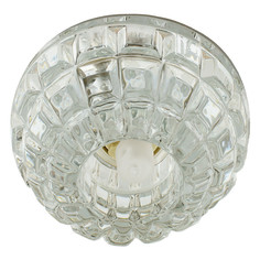 Светильники точечные круглые светильник встраиваемый DE FRAN Flash G9 50мм хром прозрачный