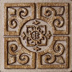 Декор Skalini Decos Goldy D 01/16 4,8х4,8 см