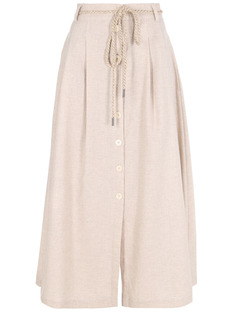 Юбка из хлопка и льна Re Vera